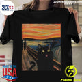 Cat Expressionism Painting - Adult & Kids T-Shirts, Sweatshirts & Hoodies apparel design preview 1