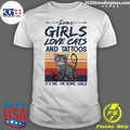 Cat Some Girls Love Cats And Tattoos It's Me I'm - Adult & Kids T-Shirts, Sweatshirts & Hoodies apparel design preview 1
