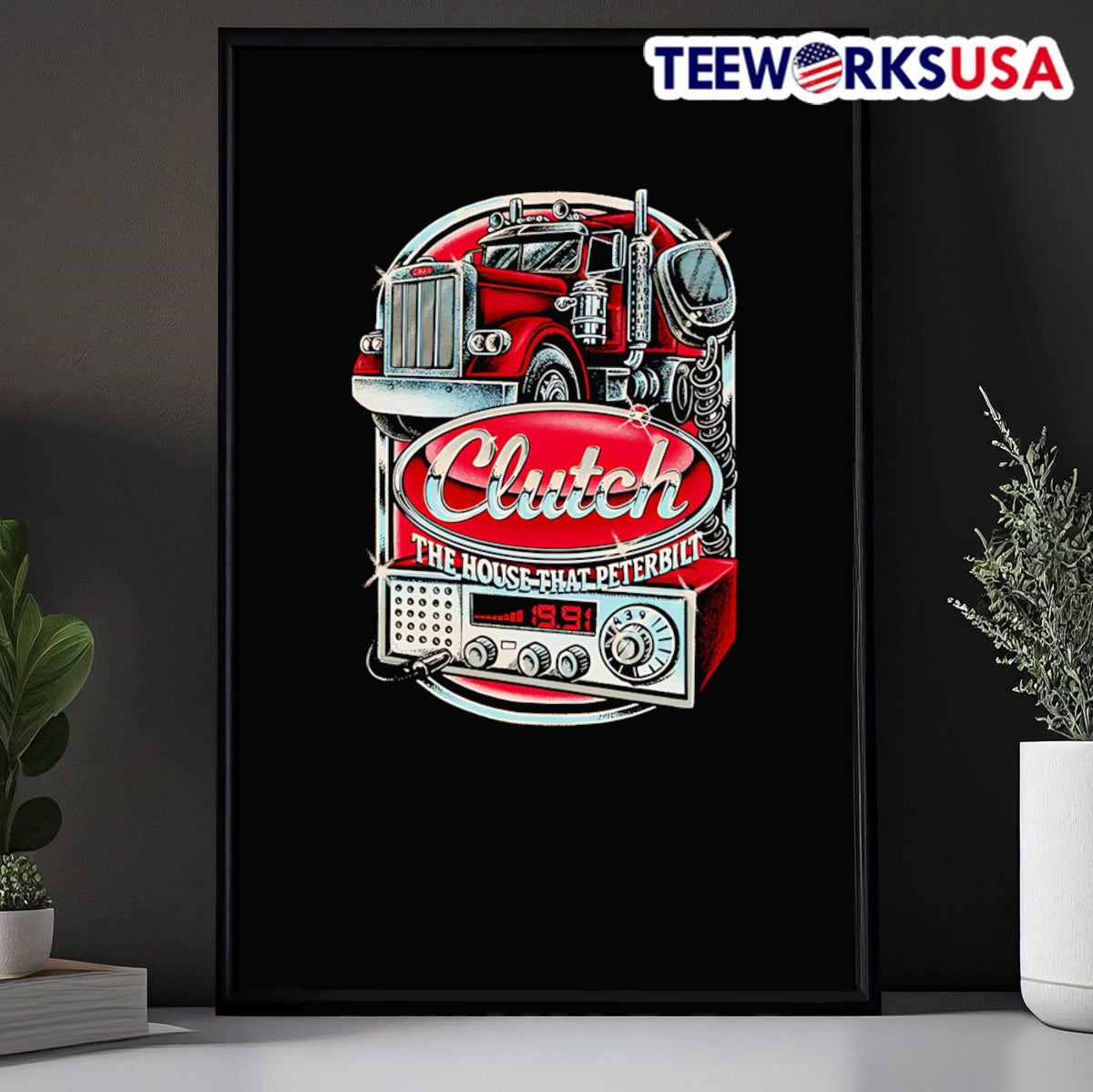 Clutch The House That Peterbilt - Adult & Kids T-Shirts, Sweatshirts & Hoodies apparel design preview 5
