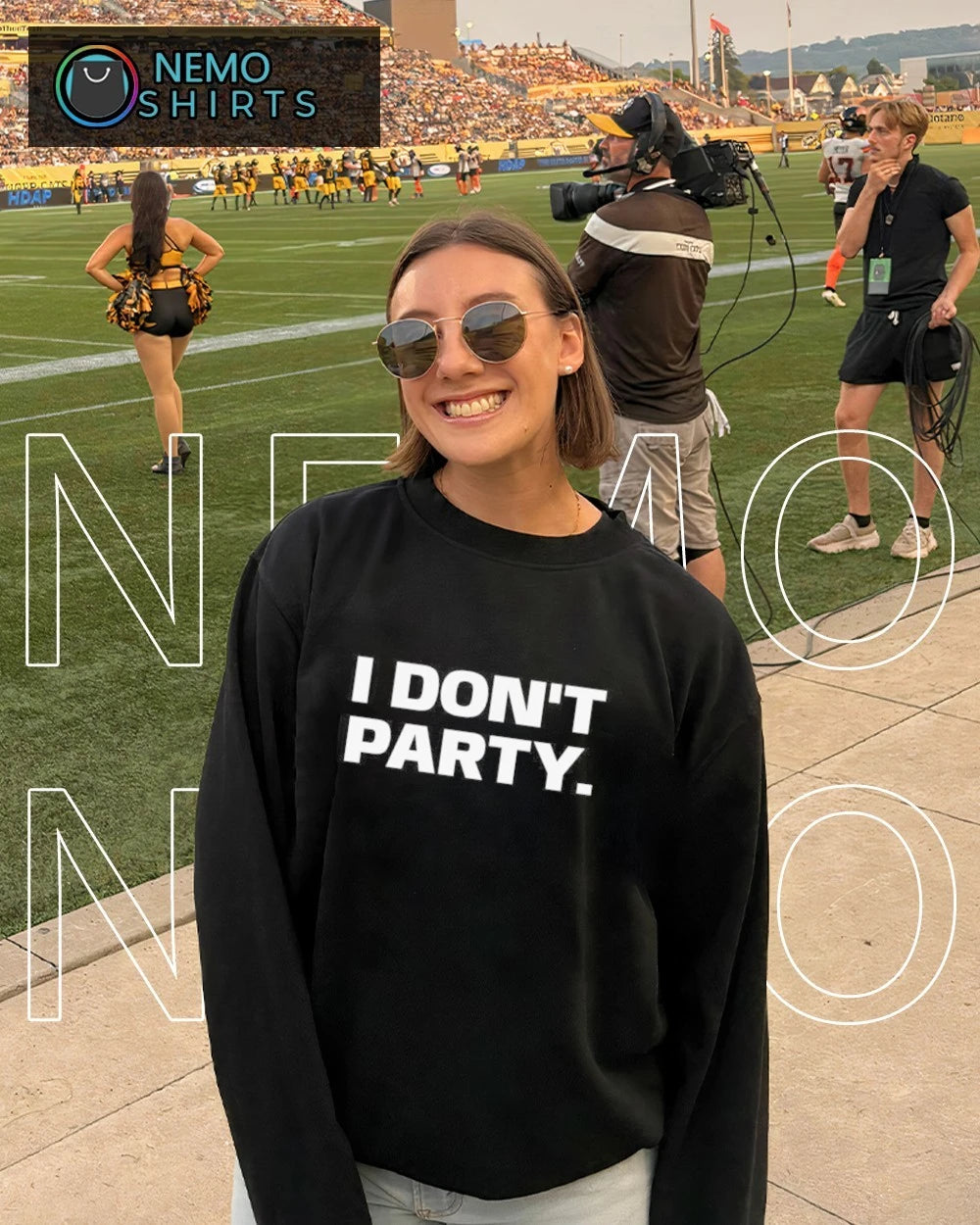 I Don't Party Slogan introvert social anxiety - Adult & Kids T-Shirts, Sweatshirts & Hoodies apparel design preview 5