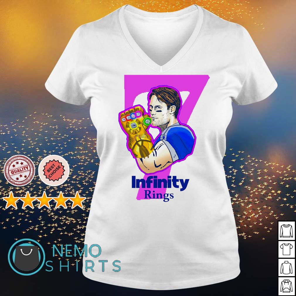 Tom Brady Infinity Gauntlet 7 rings - Adult & Kids T-Shirts, Sweatshirts & Hoodies apparel design preview 5