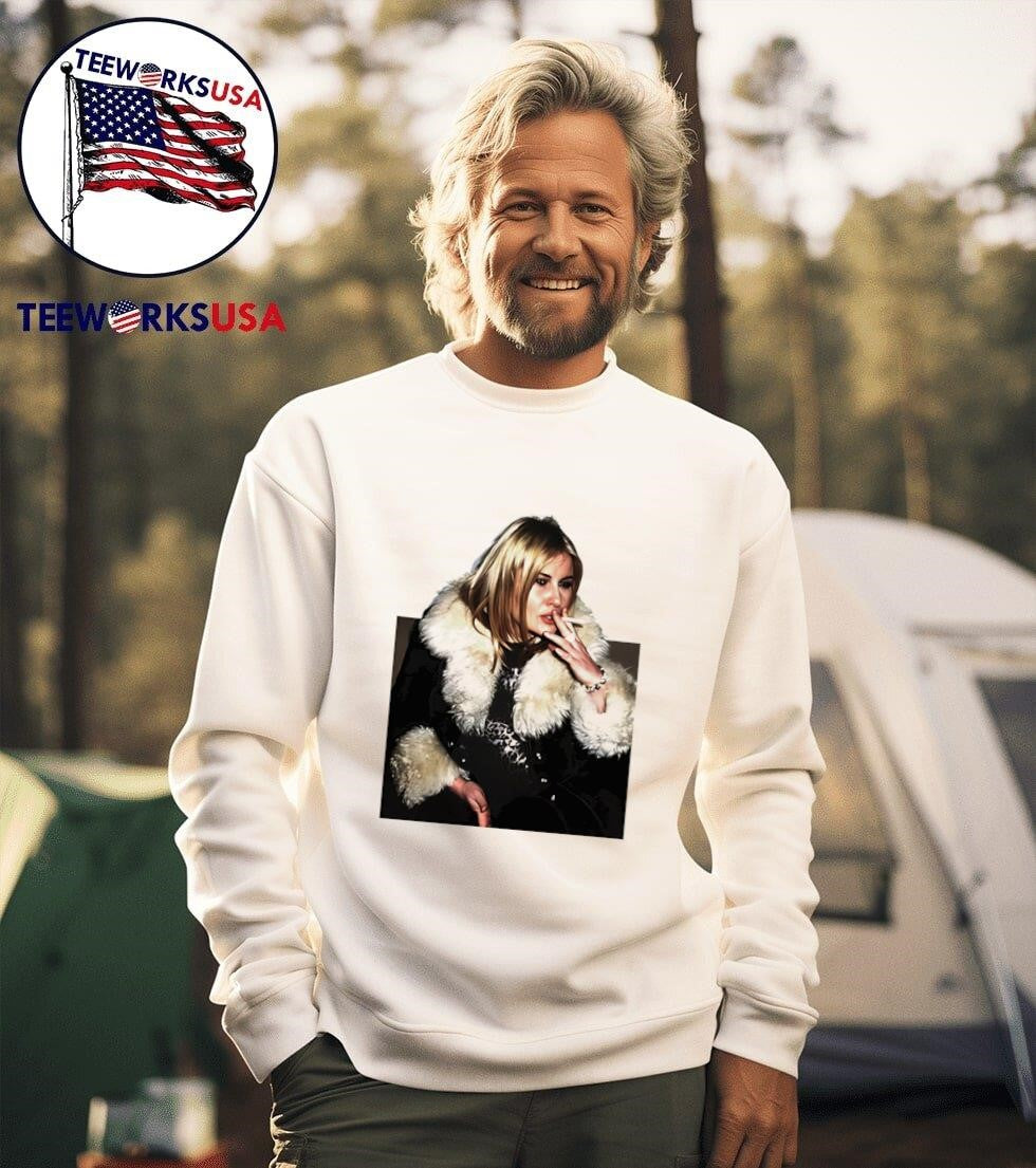 Jennifer Coolidge smoking 90s vintage - Adult & Kids T-Shirts, Sweatshirts & Hoodies apparel design preview 3