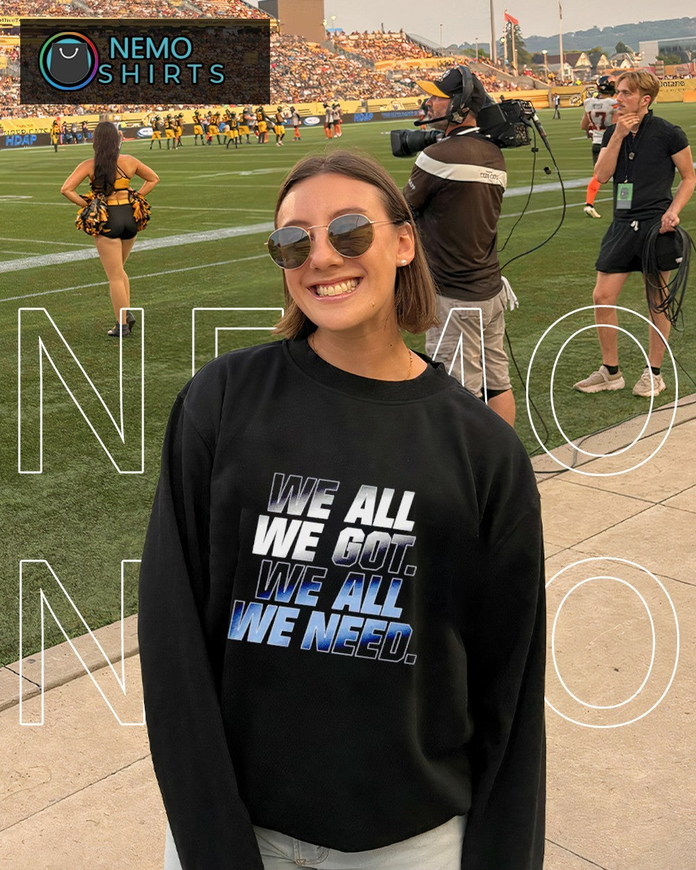 New England Patriots football we all got need - Adult & Kids T-Shirts, Sweatshirts & Hoodies apparel design preview 4