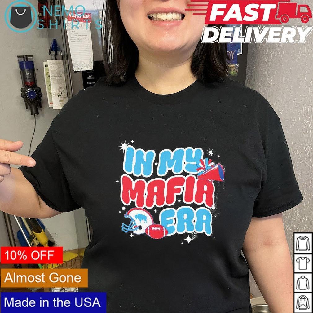 In my mafia era Buffalo Bills football - Adult & Kids T-Shirts, Sweatshirts & Hoodies apparel design preview 3