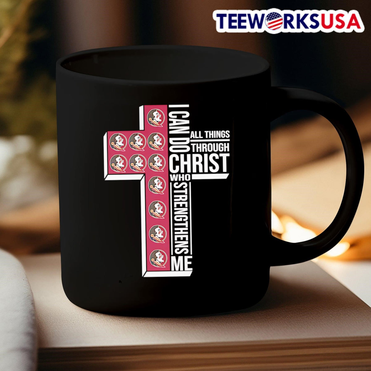 I can do all things through Christ who strengthens me - Adult & Kids T-Shirts, Sweatshirts & Hoodies apparel design preview 3