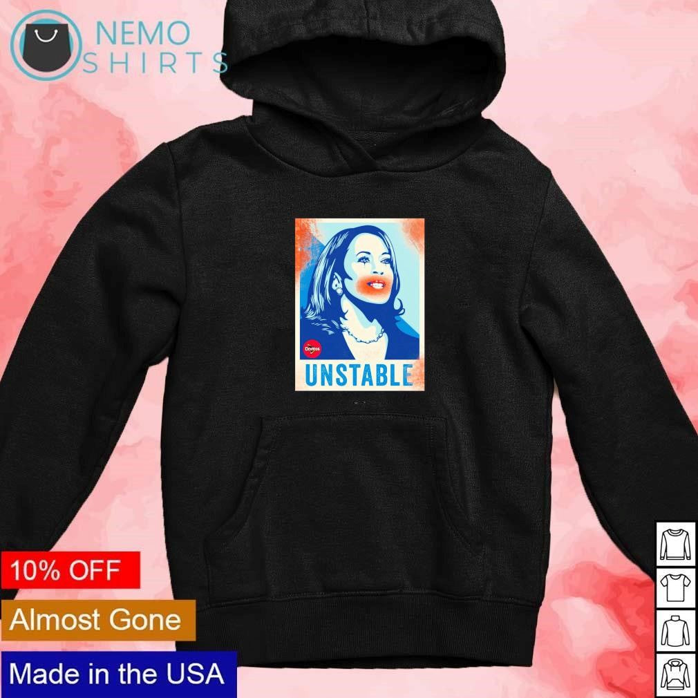 Unstable Kamala Harris - Adult & Kids T-Shirts, Sweatshirts & Hoodies apparel design preview 2