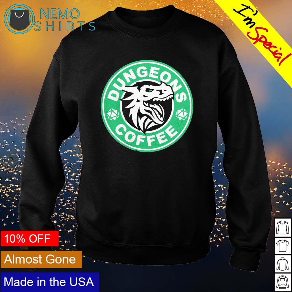 Dungeons and Dragons Starbuck coffee - Adult & Kids T-Shirts, Sweatshirts & Hoodies apparel design preview 4