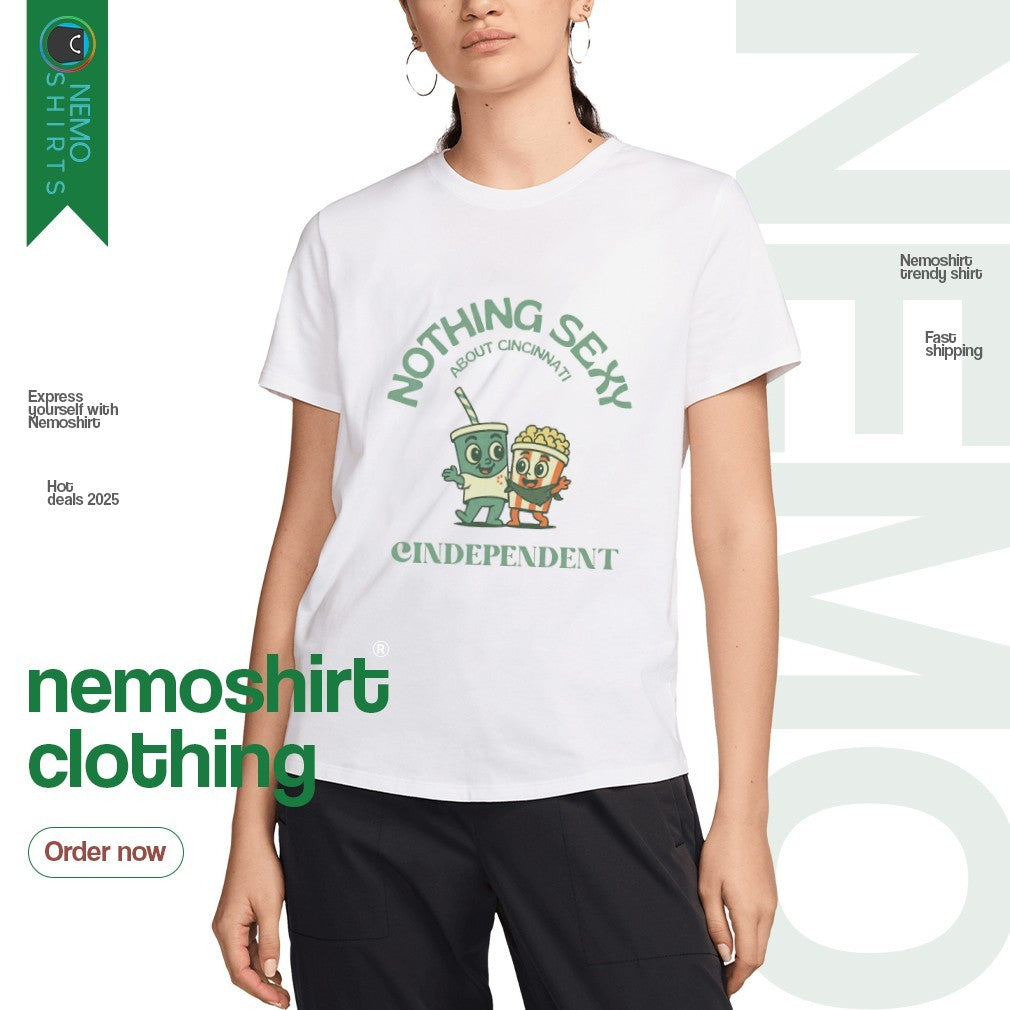 Nothing sexy about Cincinnati cindependent film - Adult & Kids T-Shirts, Sweatshirts & Hoodies apparel design preview 3