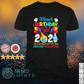 March birthday girl 2021 the year when shit got real - Adult & Kids T-Shirts, Sweatshirts & Hoodies apparel design preview 1