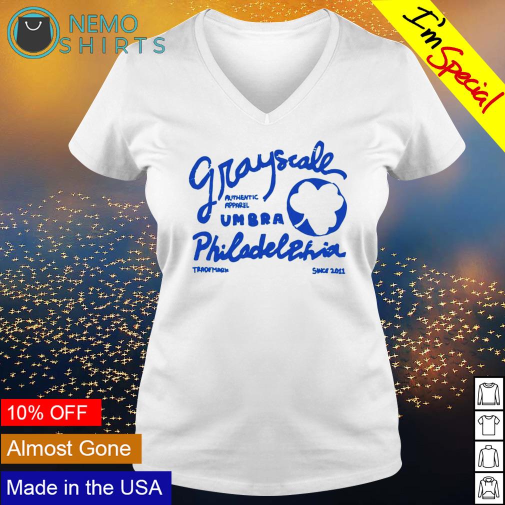 Grayscale umbra Philadelphia - Adult & Kids T-Shirts, Sweatshirts & Hoodies apparel design preview 5