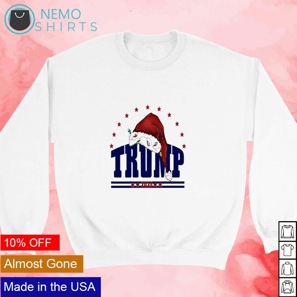 Santa hat Trump 2024 - Adult & Kids T-Shirts, Sweatshirts & Hoodies apparel design preview 3