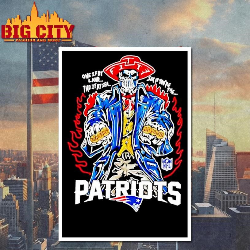 New England Patriots 6 Rings Death Graphic - Adult & Kids T-Shirts, Sweatshirts & Hoodies apparel design preview 4