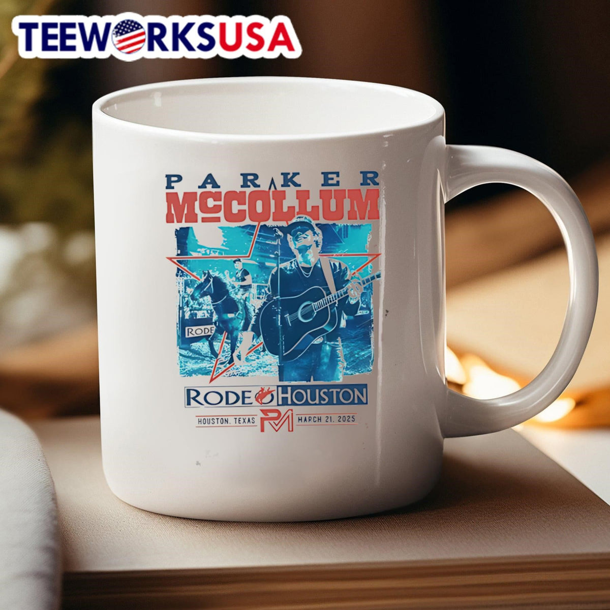 Parker McCollum Mar 21 2025 NRG Stadium Houston TX - Adult & Kids T-Shirts, Sweatshirts & Hoodies apparel design preview 4