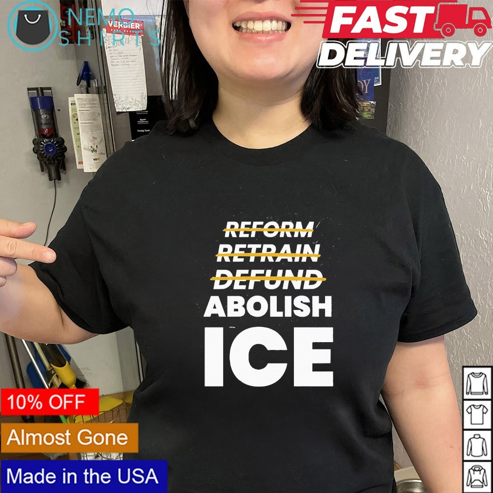 Freedom retrain defund Abolish ICE - Adult & Kids T-Shirts, Sweatshirts & Hoodies apparel design preview 2