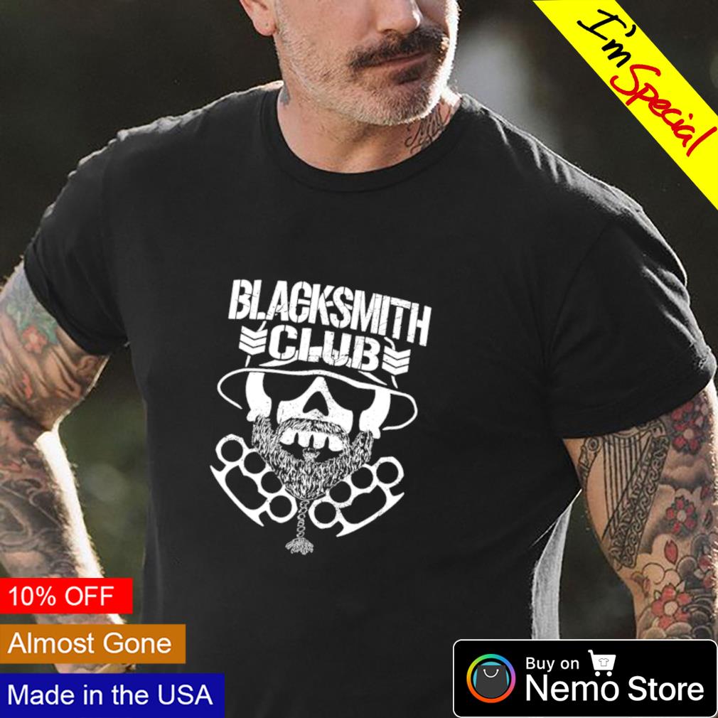 Blacksmith club new Japan pro wrestling gedo - Adult & Kids T-Shirts, Sweatshirts & Hoodies apparel design preview 4