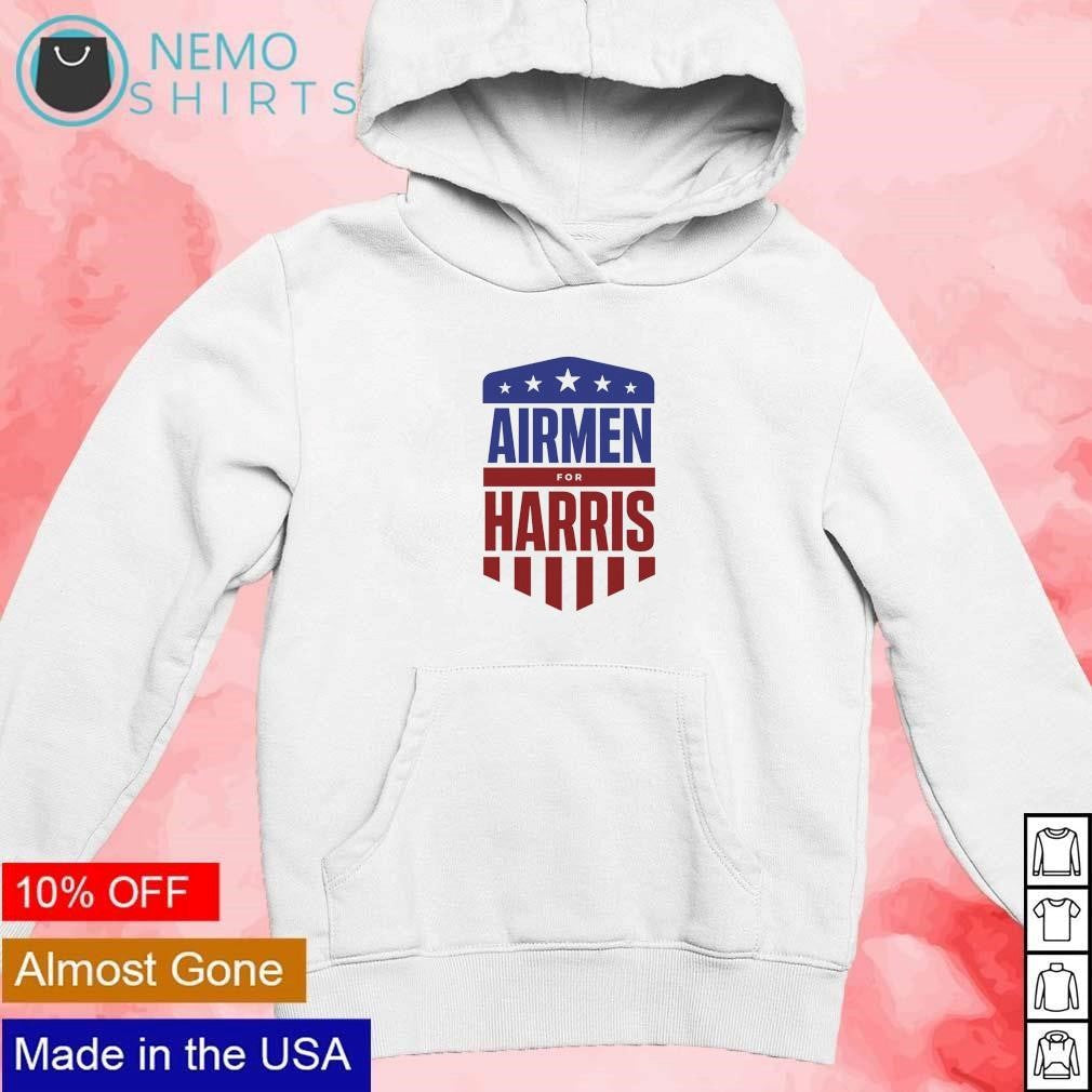 Airmen for Harris - Adult & Kids T-Shirts, Sweatshirts & Hoodies apparel design preview 2