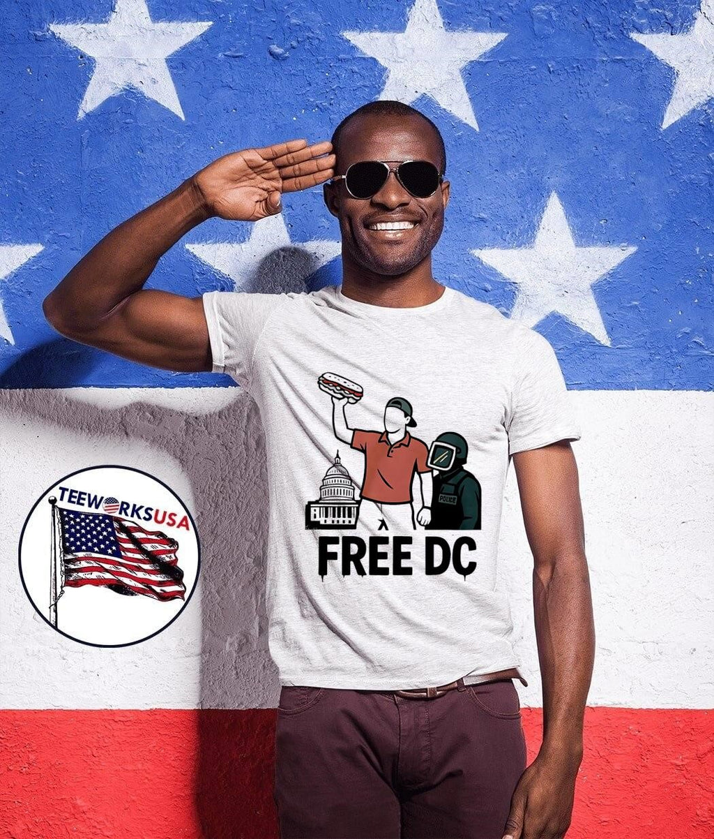 Free DC Sandwich Guy - Adult & Kids T-Shirts, Sweatshirts & Hoodies apparel design preview 1