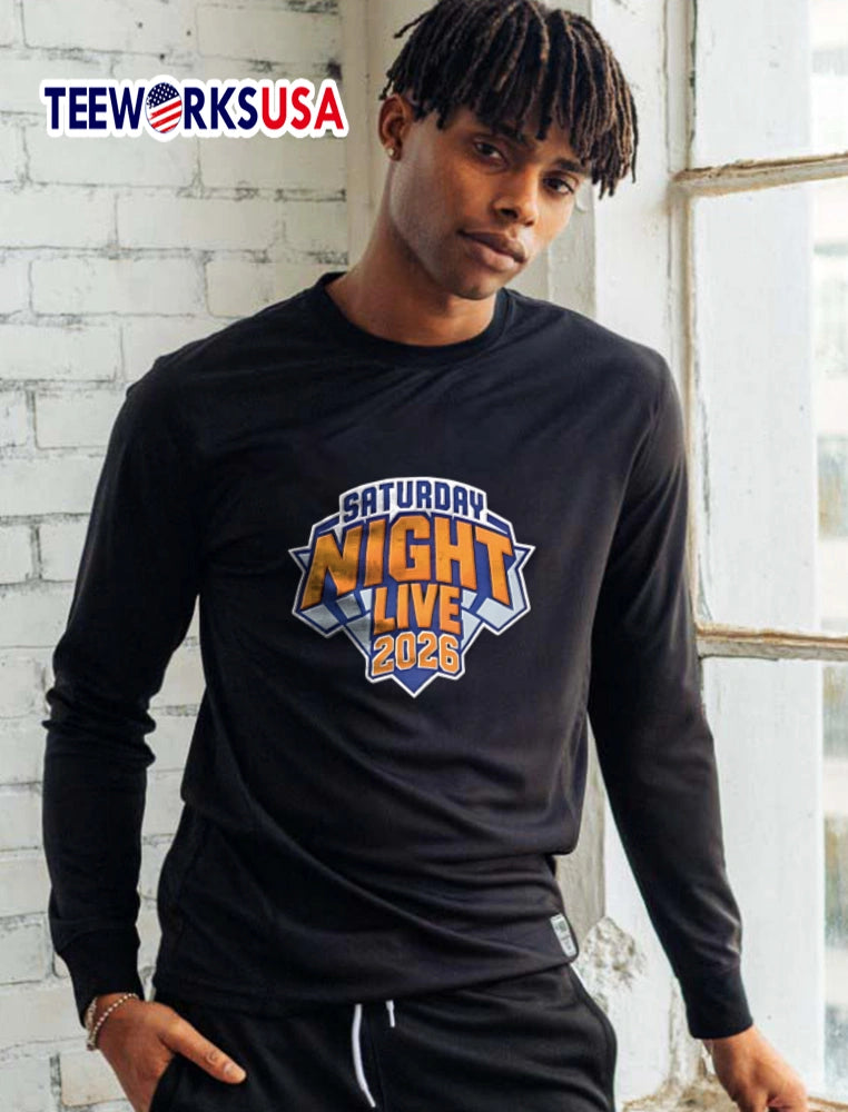 Saturday Night Live logo text shield graphic design - Adult & Kids T-Shirts, Sweatshirts & Hoodies apparel design preview 5