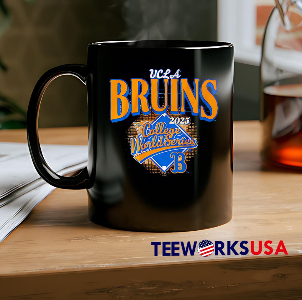 UCLA Bruins Baseball 2025 College World Series - Adult & Kids T-Shirts, Sweatshirts & Hoodies apparel design preview 2