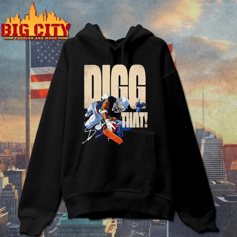 Stefon Diggs New England Digg That signature - Adult & Kids T-Shirts, Sweatshirts & Hoodies apparel design preview 2