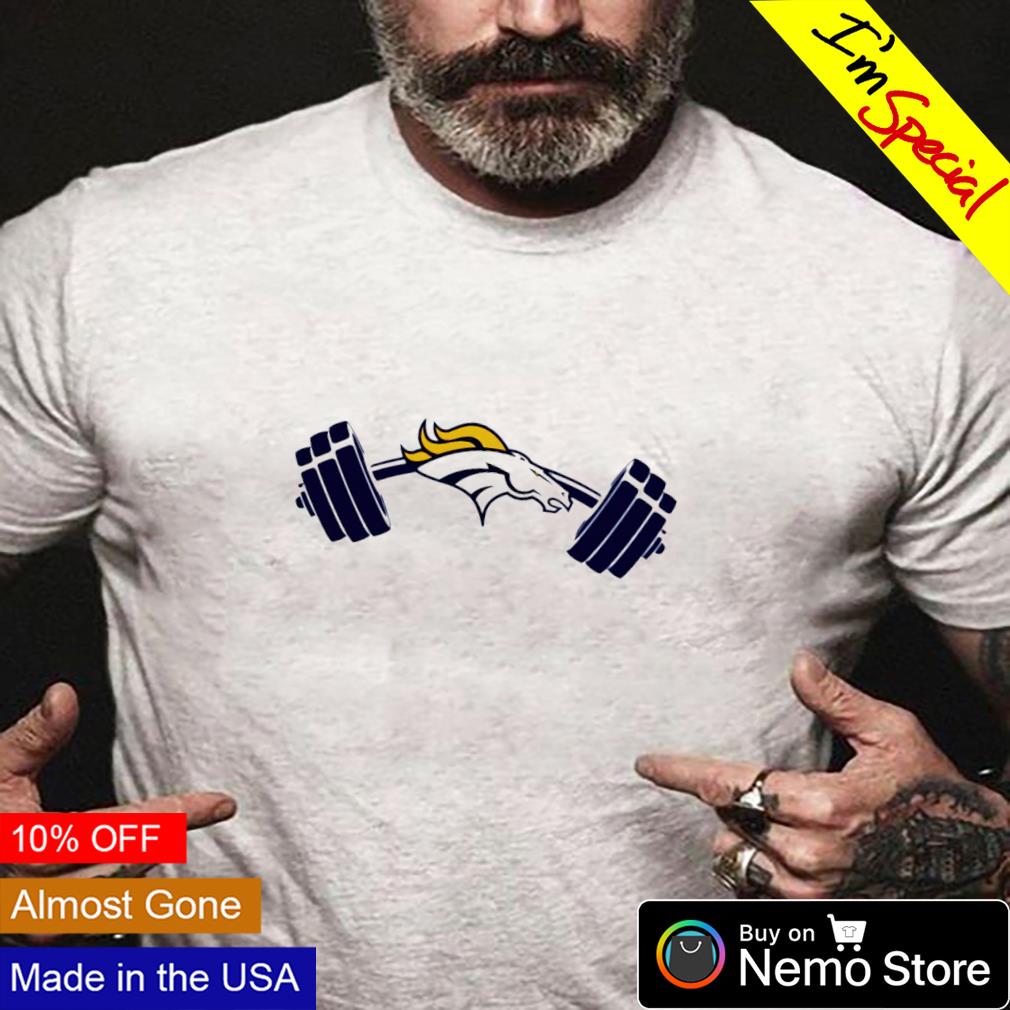 Denver Broncos Nathaniel Hackett weightlifting - Adult & Kids T-Shirts, Sweatshirts & Hoodies apparel design preview 4