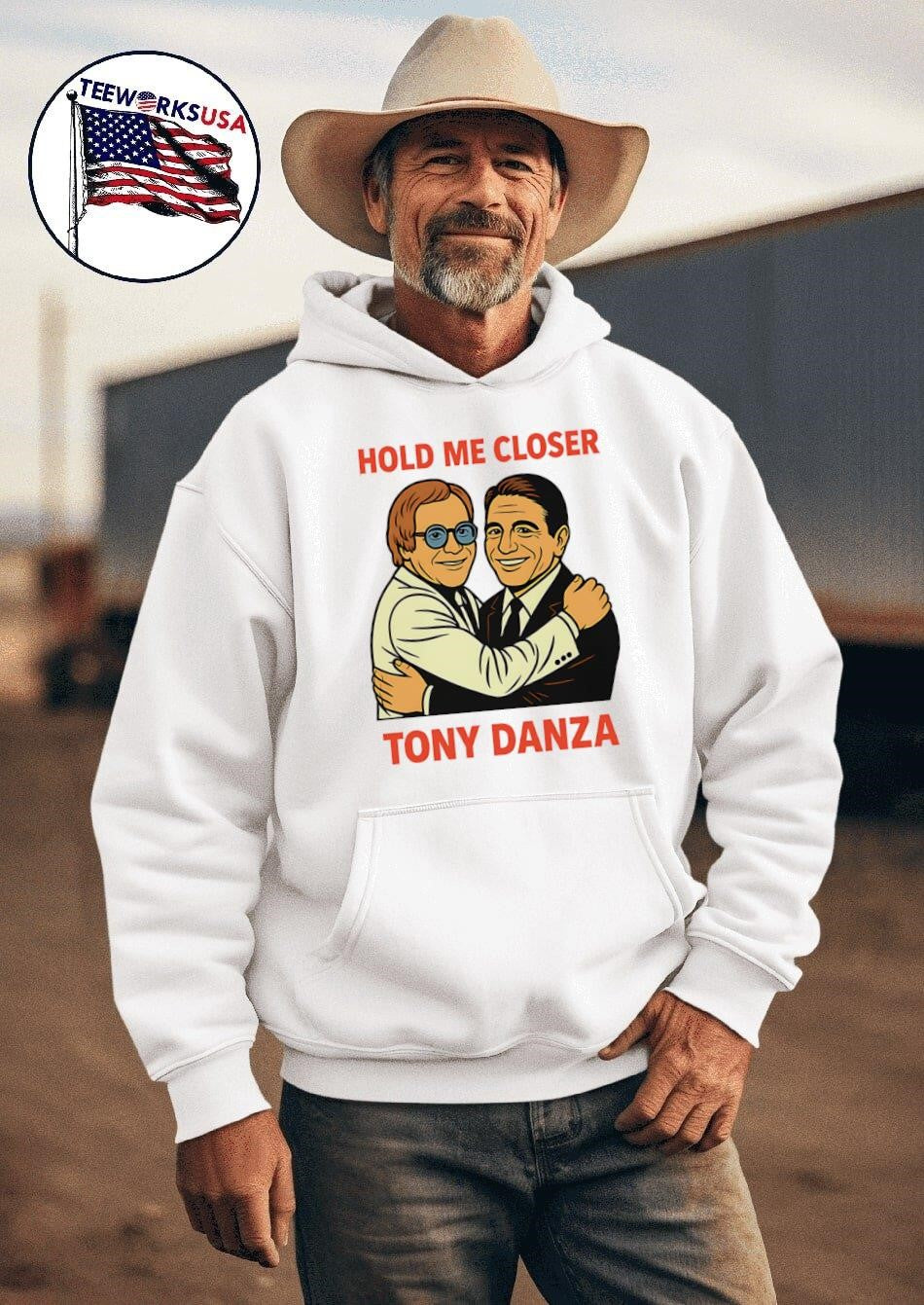 Hold me closer Tony Danza - Adult & Kids T-Shirts, Sweatshirts & Hoodies apparel design preview 2