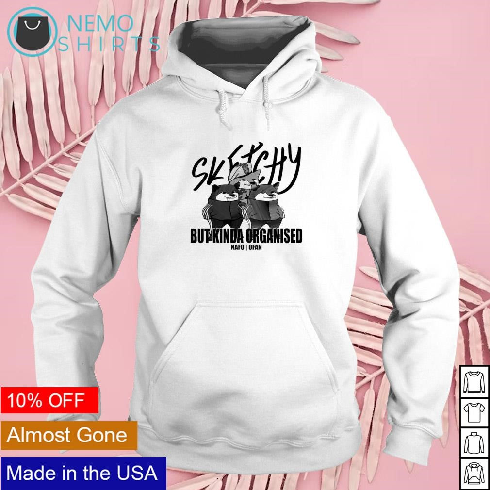 Sketchy but kinda organized NAFO - Adult & Kids T-Shirts, Sweatshirts & Hoodies apparel design preview 2