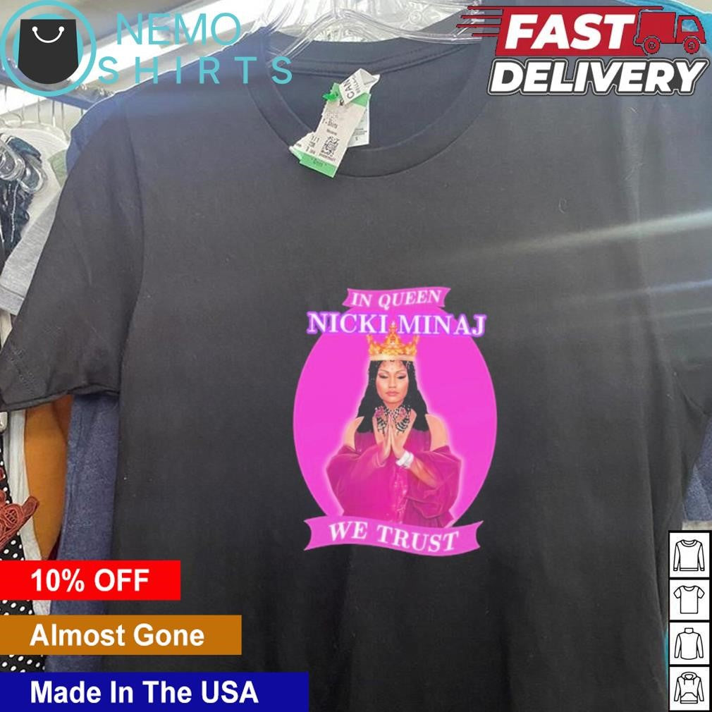 In Queen Nicki Minaj we trust - Adult & Kids T-Shirts, Sweatshirts & Hoodies apparel design preview 5