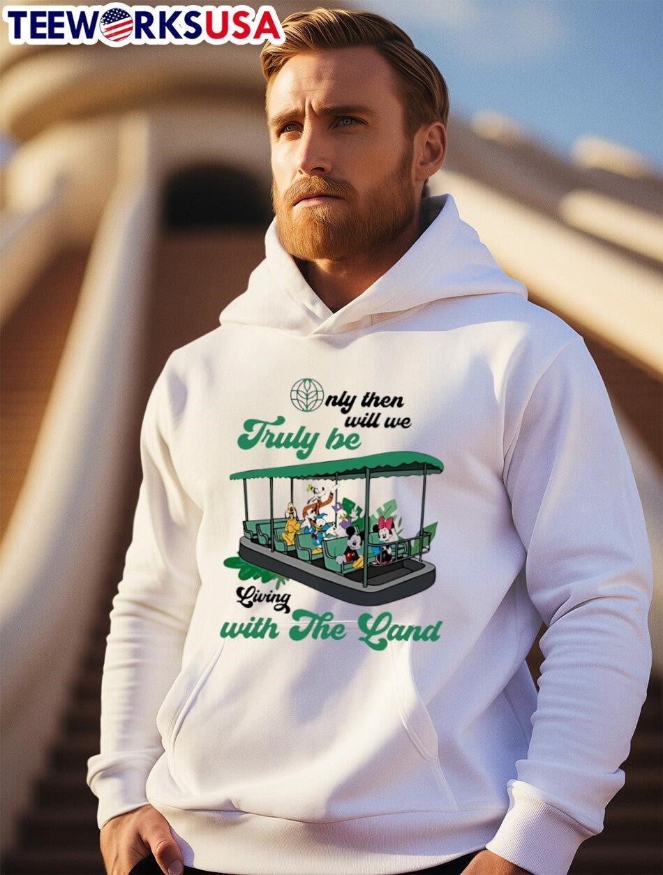 Mickey Mouse Only Then Will We Truly Be Living With - Adult & Kids T-Shirts, Sweatshirts & Hoodies apparel design preview 2