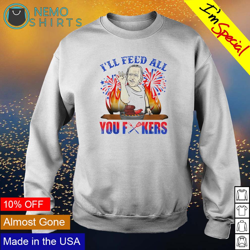 Biden BBQ I'll feed you all 4th of July - Adult & Kids T-Shirts, Sweatshirts & Hoodies apparel design preview 4