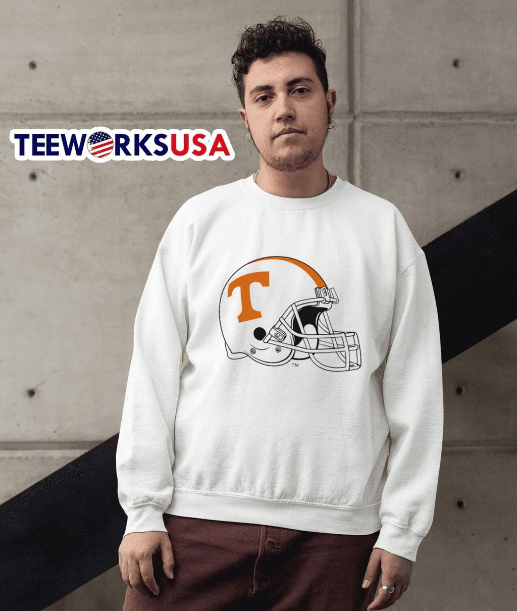 Tennessee Volunteers American Football helmet - Adult & Kids T-Shirts, Sweatshirts & Hoodies apparel design preview 5