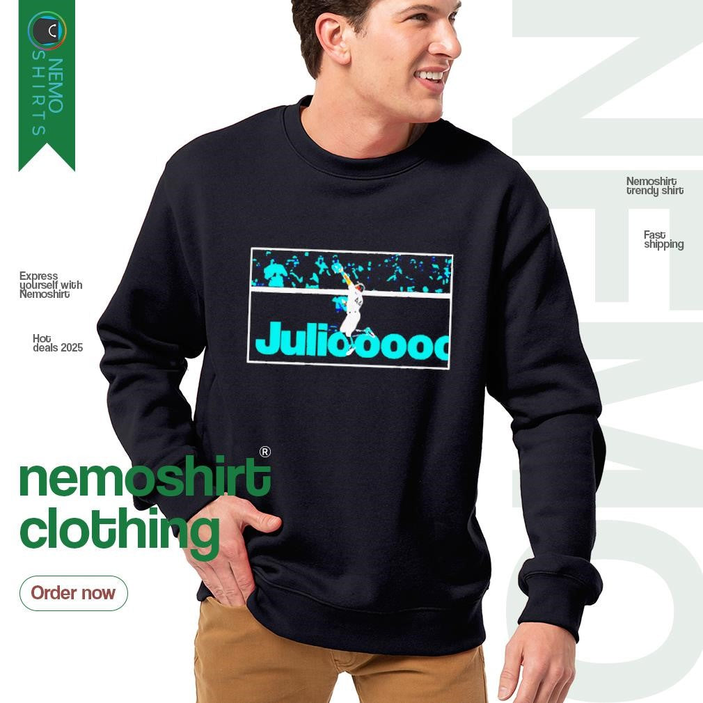 Juliooooo Robbery Julio Rodriguez Seattle Mariners - Adult & Kids T-Shirts, Sweatshirts & Hoodies apparel design preview 4