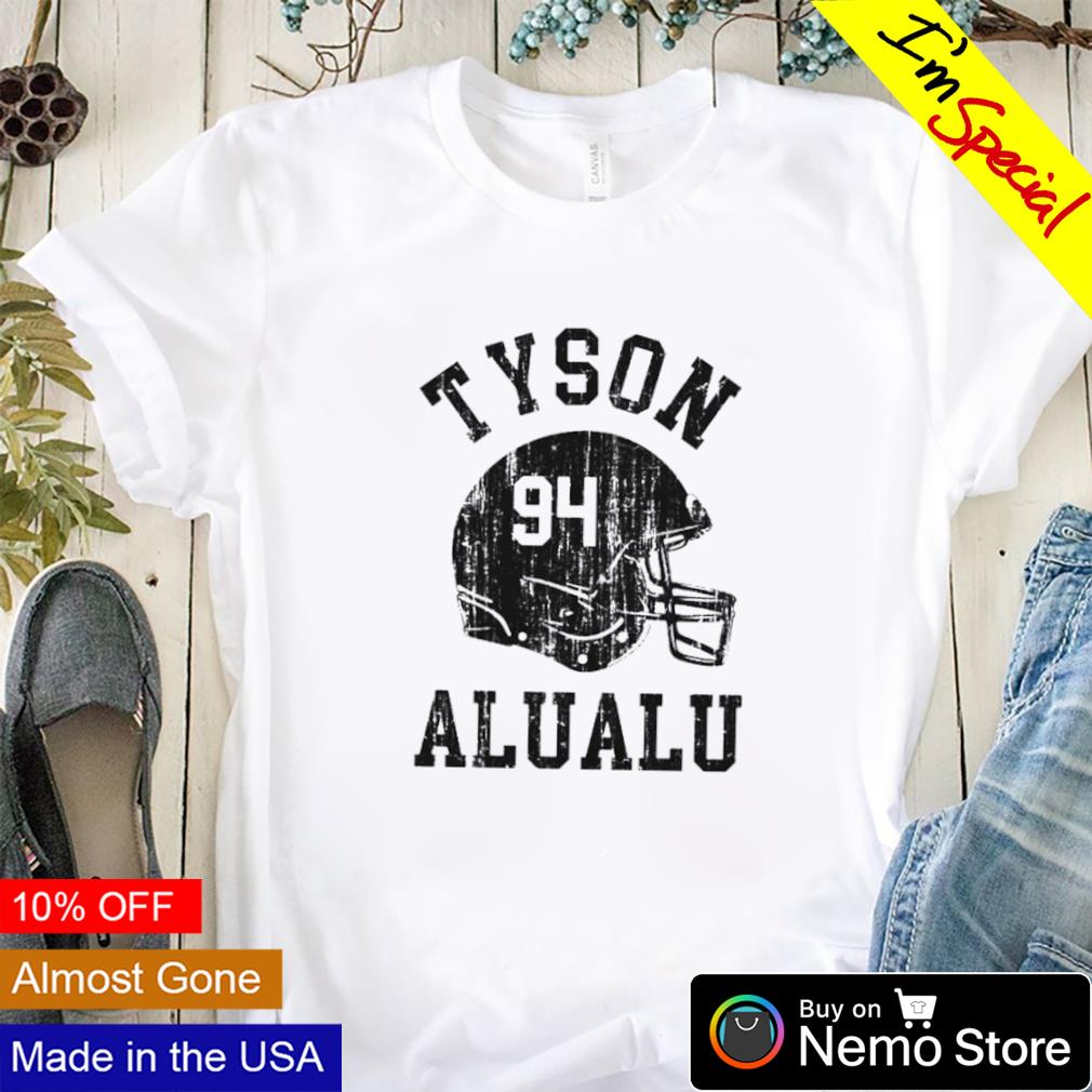 Tyson Alualu 94 Pittsburgh helmet - Adult & Kids T-Shirts, Sweatshirts & Hoodies apparel design preview 1