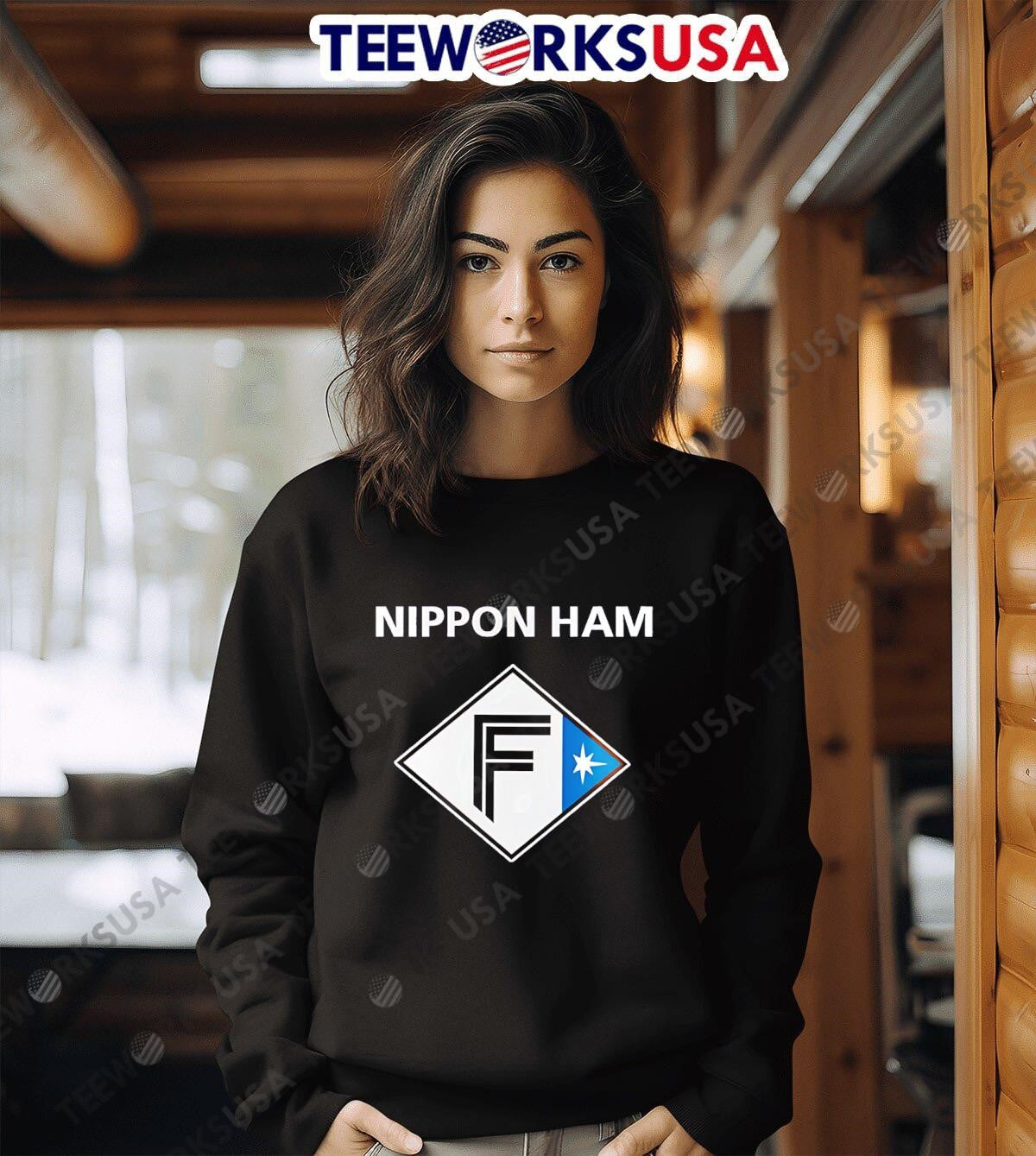 Nippon Ham Fighters Collab Doraemon 2025 Baseball - Adult & Kids T-Shirts, Sweatshirts & Hoodies apparel design preview 6