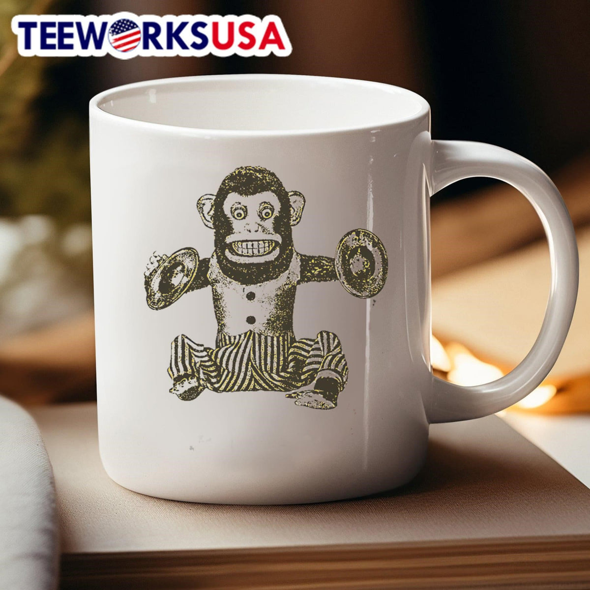 Clanging monkey - Adult & Kids T-Shirts, Sweatshirts & Hoodies apparel design preview 4