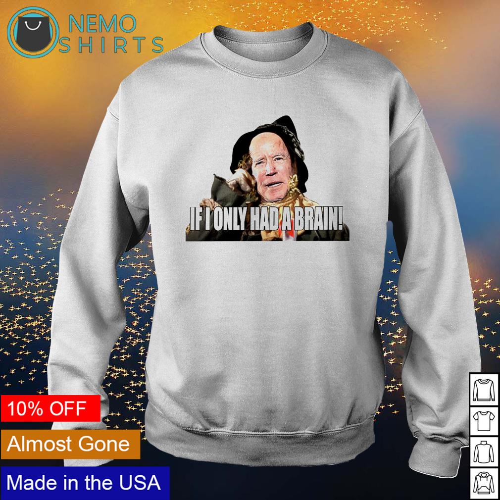 Biden Wicked Witch if I only had a brain - Adult & Kids T-Shirts, Sweatshirts & Hoodies apparel design preview 4