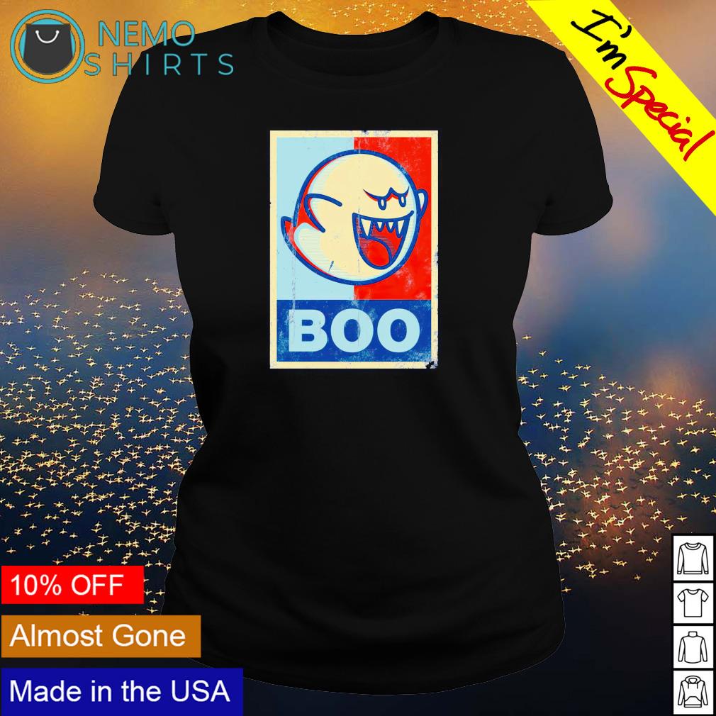 Super Mario Bros boo - Adult & Kids T-Shirts, Sweatshirts & Hoodies apparel design preview 3