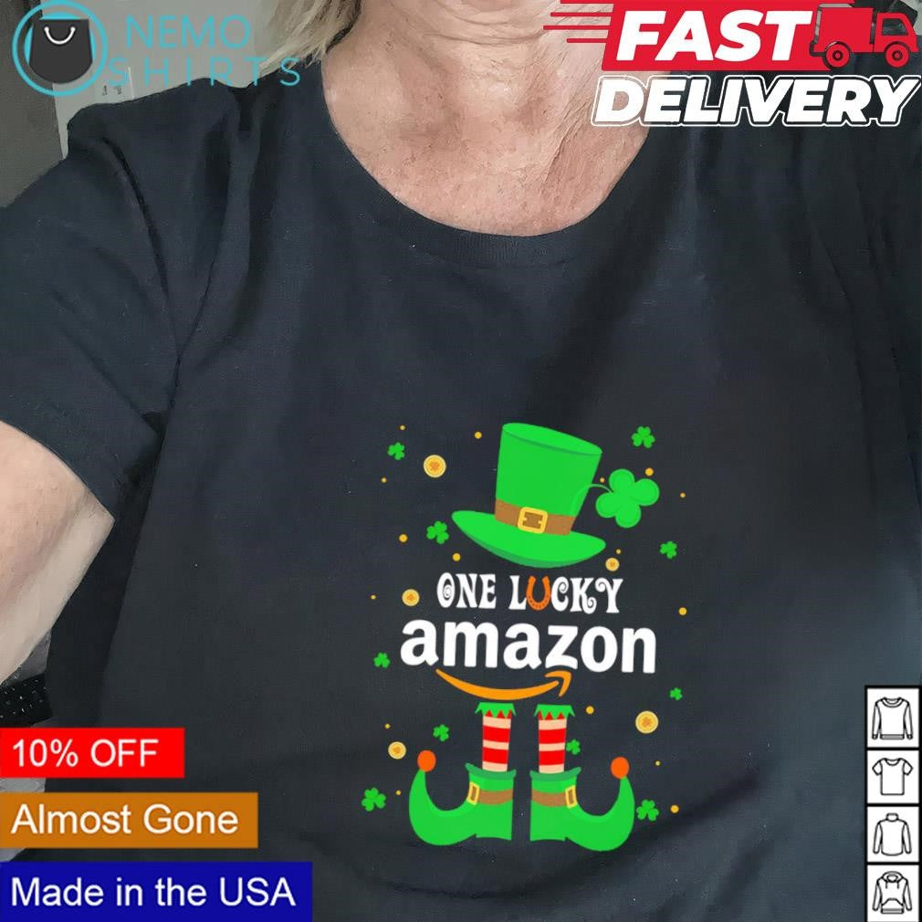 The Elf one lucky Amazon St. Patrick's day - Adult & Kids T-Shirts, Sweatshirts & Hoodies apparel design preview 2
