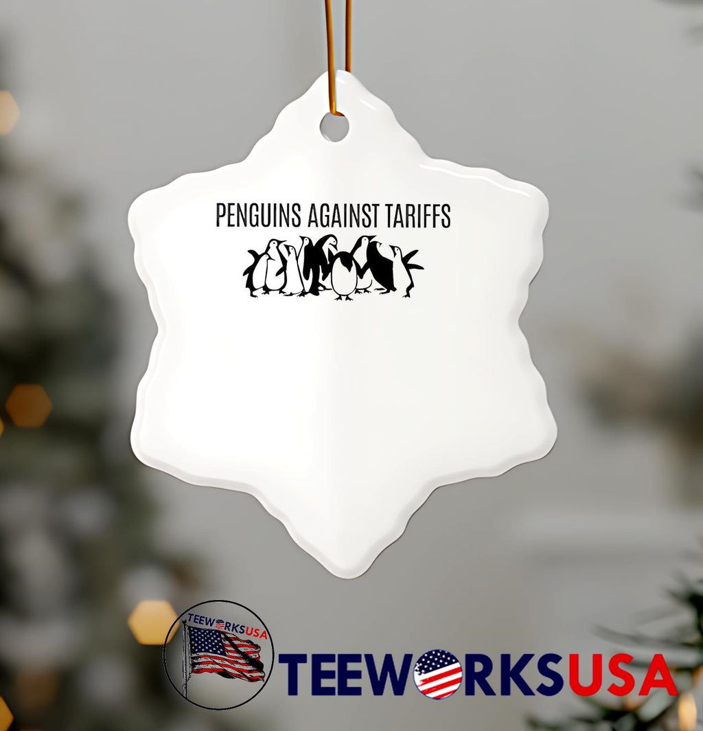 Penguins against tariffs - Adult & Kids T-Shirts, Sweatshirts & Hoodies apparel design preview 7