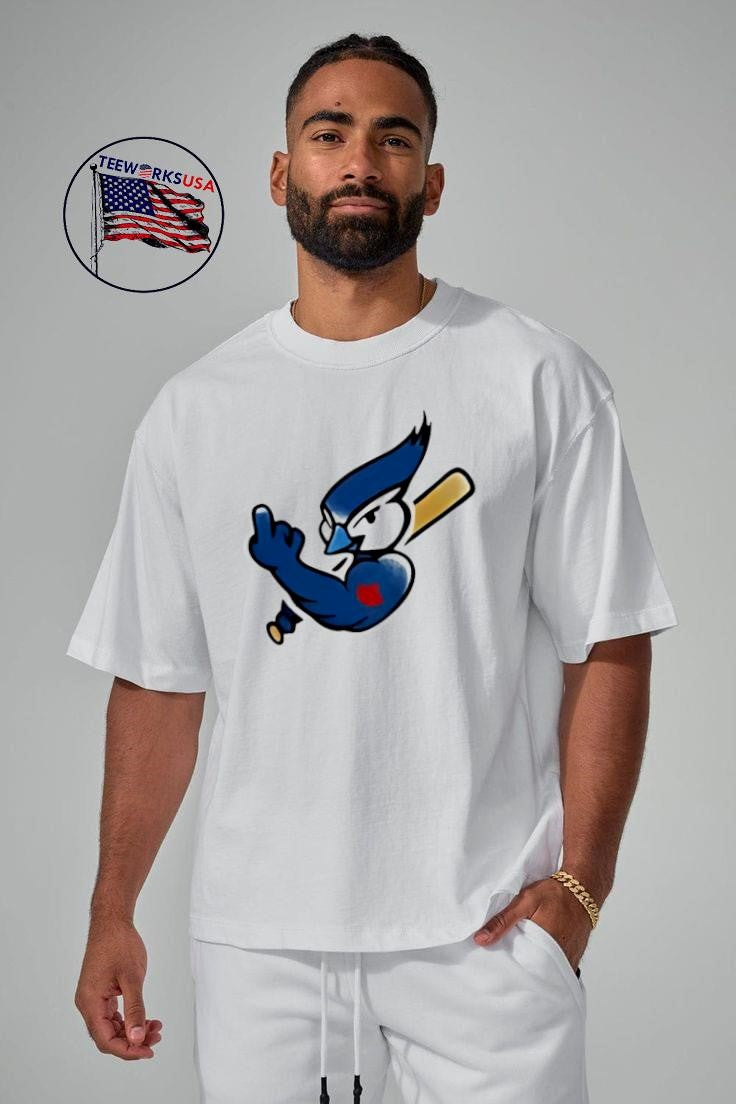 2025 World Series Ace Middle Finger Toronto Blue Jays - Adult & Kids T-Shirts, Sweatshirts & Hoodies apparel design preview 5