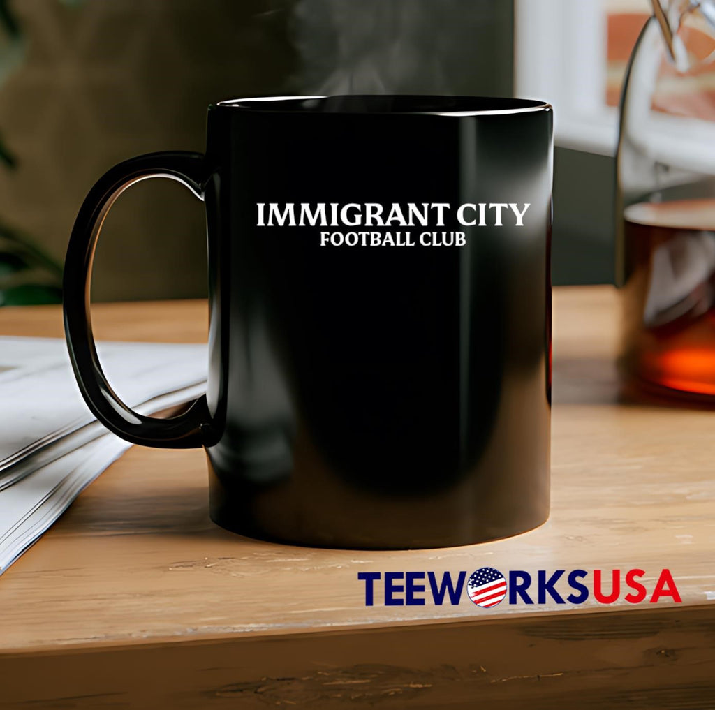 Immigrant City Football Club - Adult & Kids T-Shirts, Sweatshirts & Hoodies apparel design preview 2