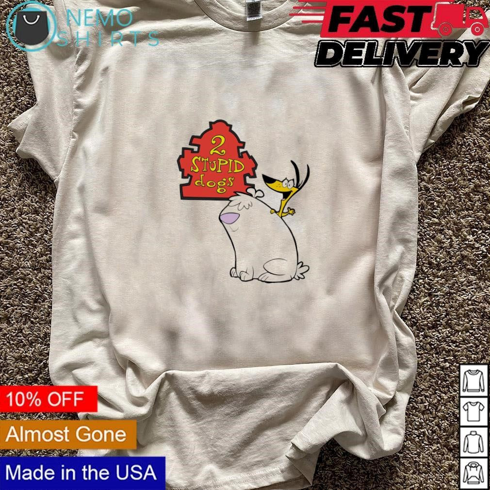 Two stupid dogs - Adult & Kids T-Shirts, Sweatshirts & Hoodies apparel design preview 3
