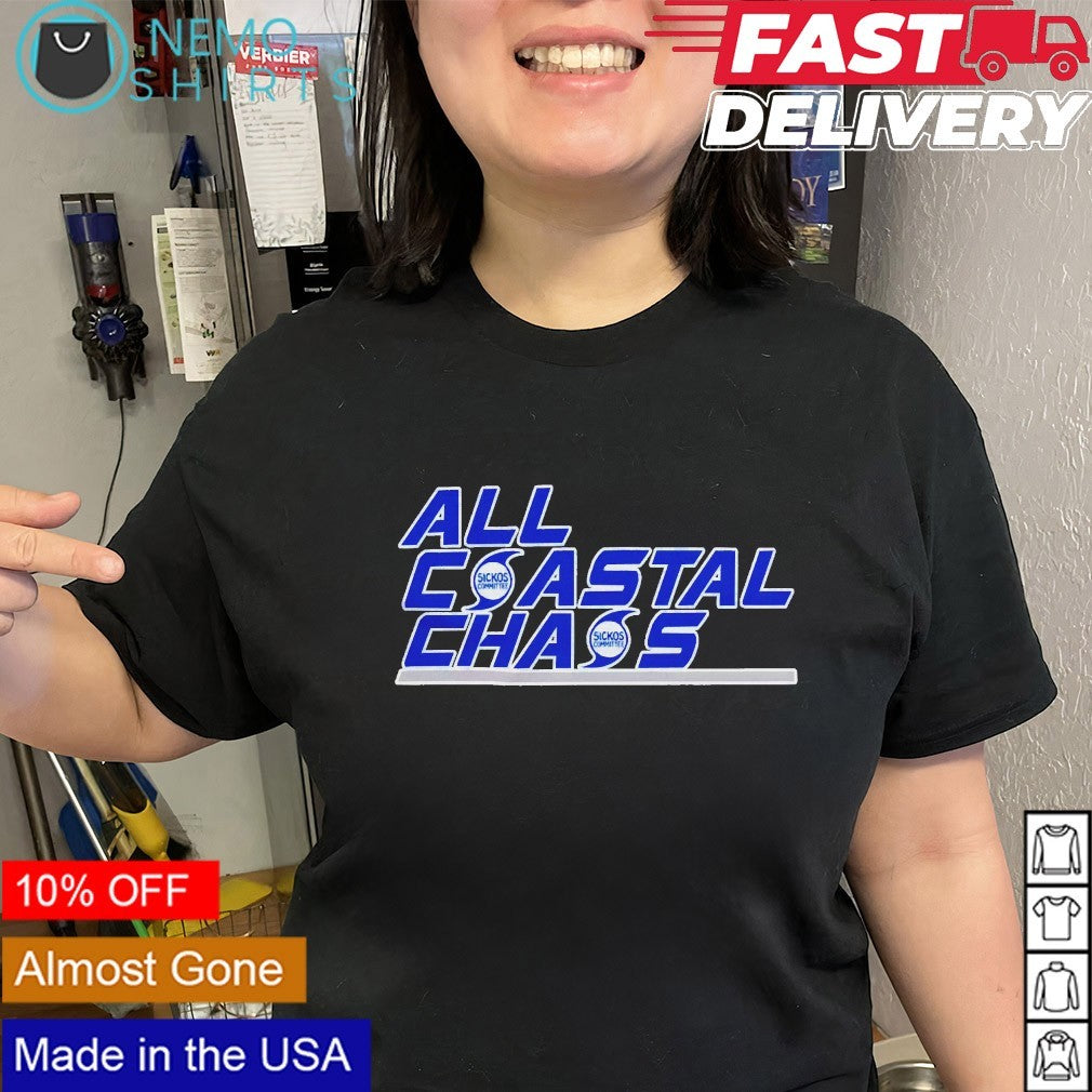 All coastal chaos - Adult & Kids T-Shirts, Sweatshirts & Hoodies apparel design preview 3
