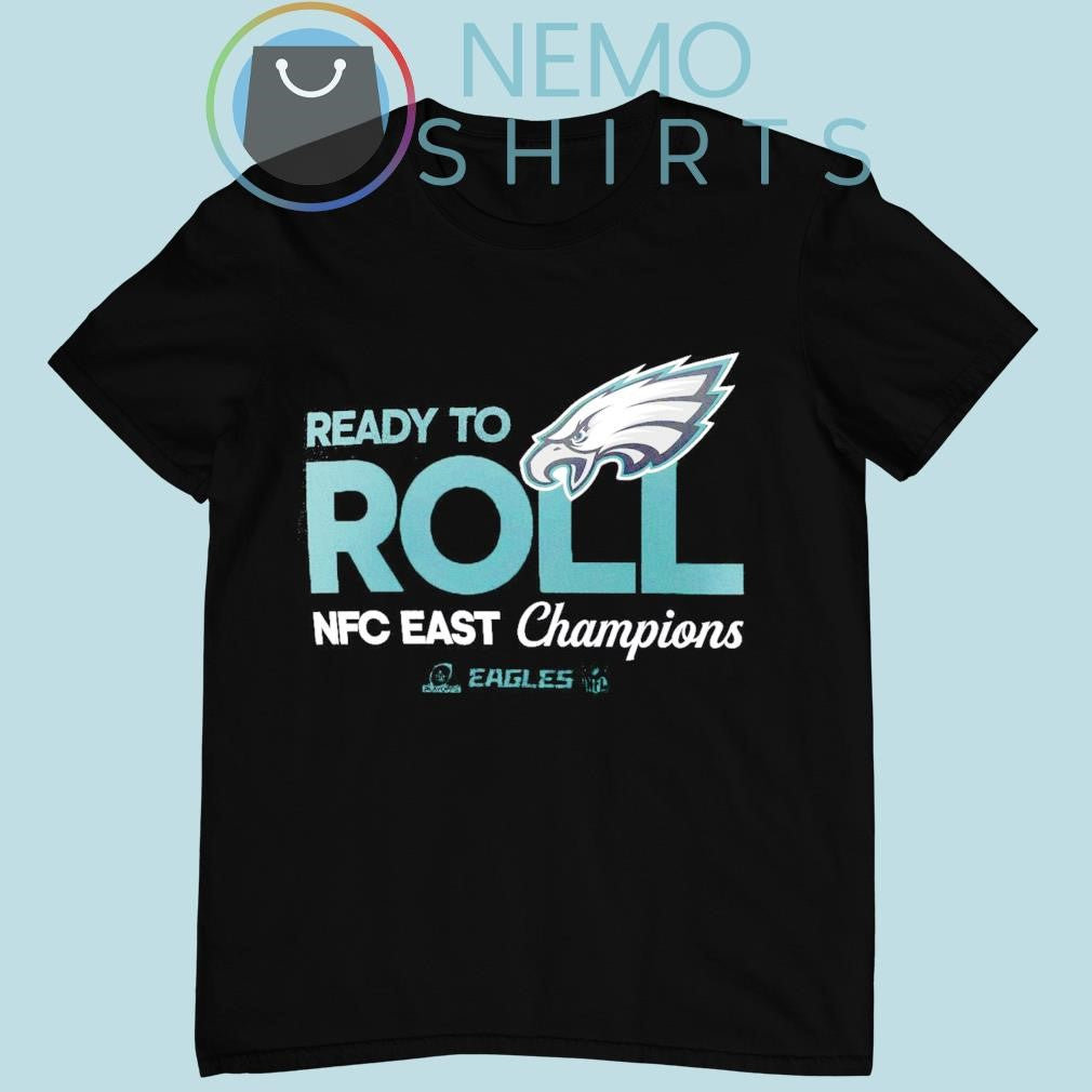 Philadelphia Eagles ready to roll 2024 NFC East - Adult & Kids T-Shirts, Sweatshirts & Hoodies apparel design preview 1
