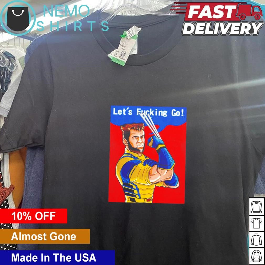 Let's fucking go Wolverine - Adult & Kids T-Shirts, Sweatshirts & Hoodies apparel design preview 5