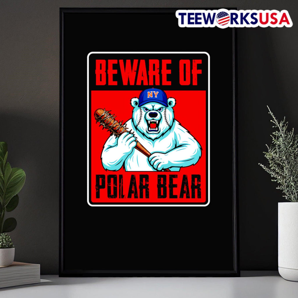 Beware of Polar bear - Adult & Kids T-Shirts, Sweatshirts & Hoodies apparel design preview 5