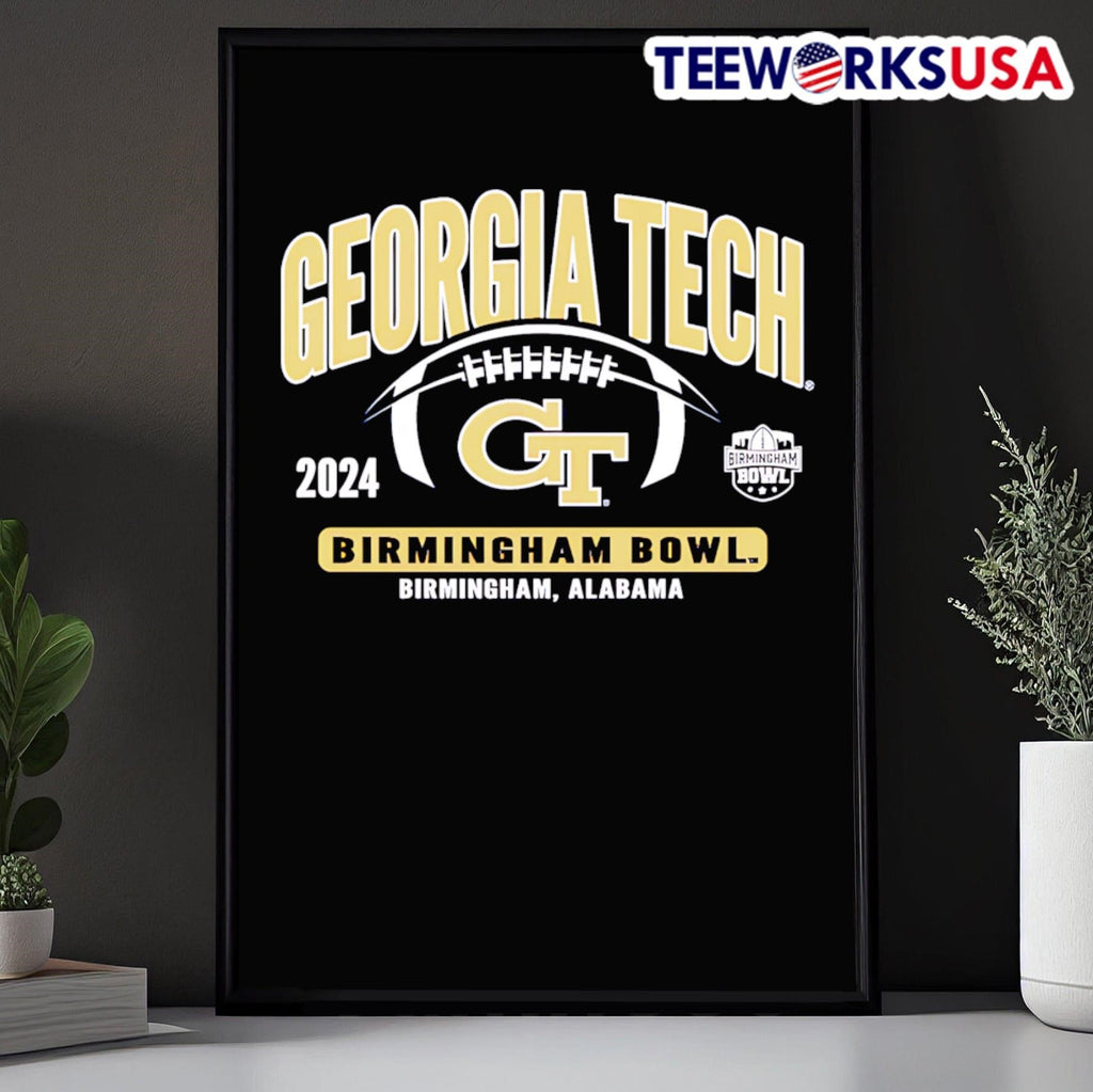 Georgia Tech Yellow Jackets 2024 Birmingham Bowl - Adult & Kids T-Shirts, Sweatshirts & Hoodies apparel design preview 5