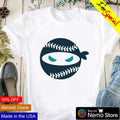 Ninja baseball - Adult & Kids T-Shirts, Sweatshirts & Hoodies apparel design preview 1
