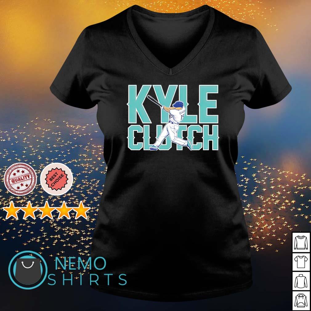 Seattle Mariners Kyle Seager playing - Adult & Kids T-Shirts, Sweatshirts & Hoodies apparel design preview 5