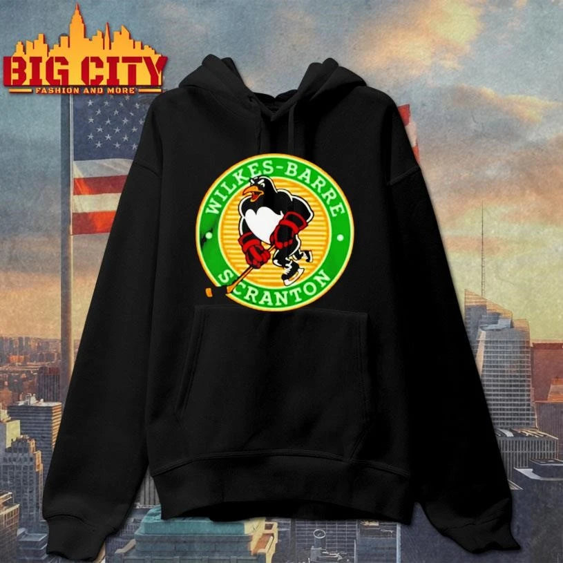 Wilkes Barre Scranton Penguins St Pats Celebration - Adult & Kids T-Shirts, Sweatshirts & Hoodies apparel design preview 2